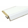 Randall Colonial Pattern White Primed Wood Door Stop Set, with (White) Q-Lon Weatherstrip Top and Sides WV-98-WHP